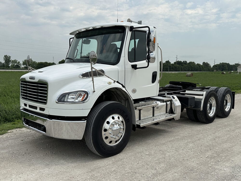 White Freightliner